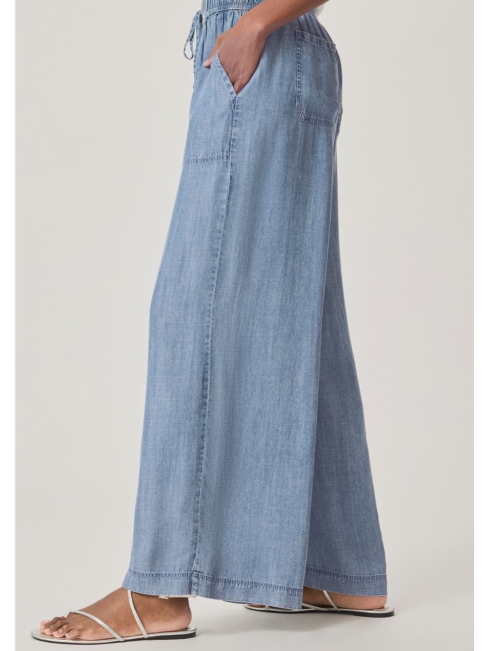 Splendid Angie Indigo Palazzo Pants Size Small